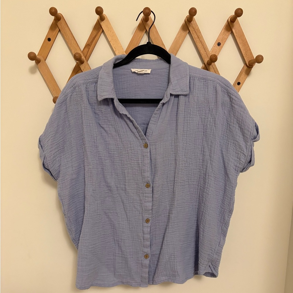 Beach Lunch Lounge Dawson Short Sleeve Corrine Button Up Shirt